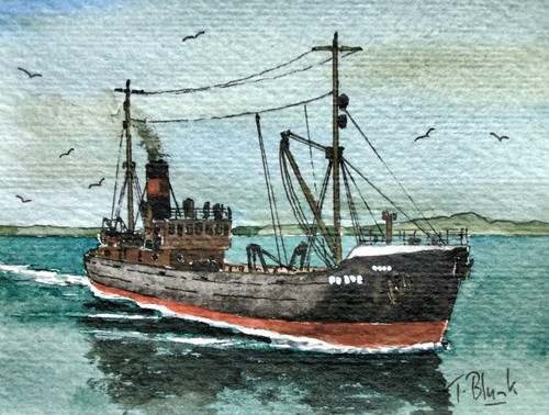 Original aquarell - original,