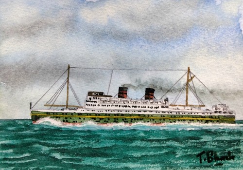 Original aquarell - original,