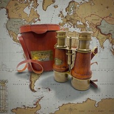 Vintage Messing Fernglas mit