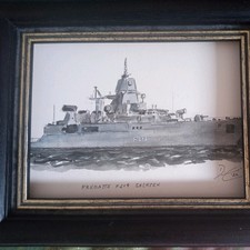 Aquarell " FREGATTE F 219