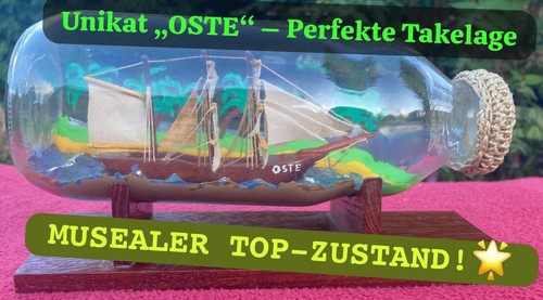 Vintage buddelschiff oste - buddelschiff,