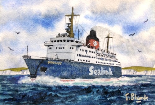 Original aquarell sealink - original,