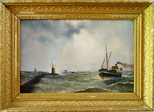 O.Carlson 1908 Meeresmotiv mit