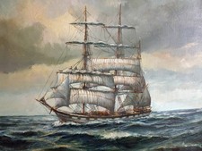  "Maritimes Segelschiffsbild