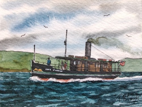 Original aquarell - aquarell,