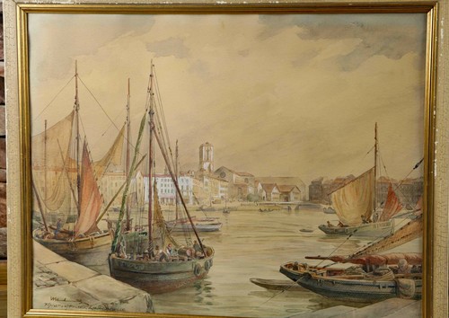 Hans meinke 1907 1988 aquarell - hans,
