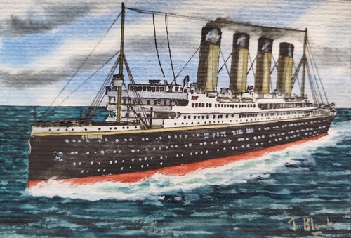 Original aquarell - aquarell,